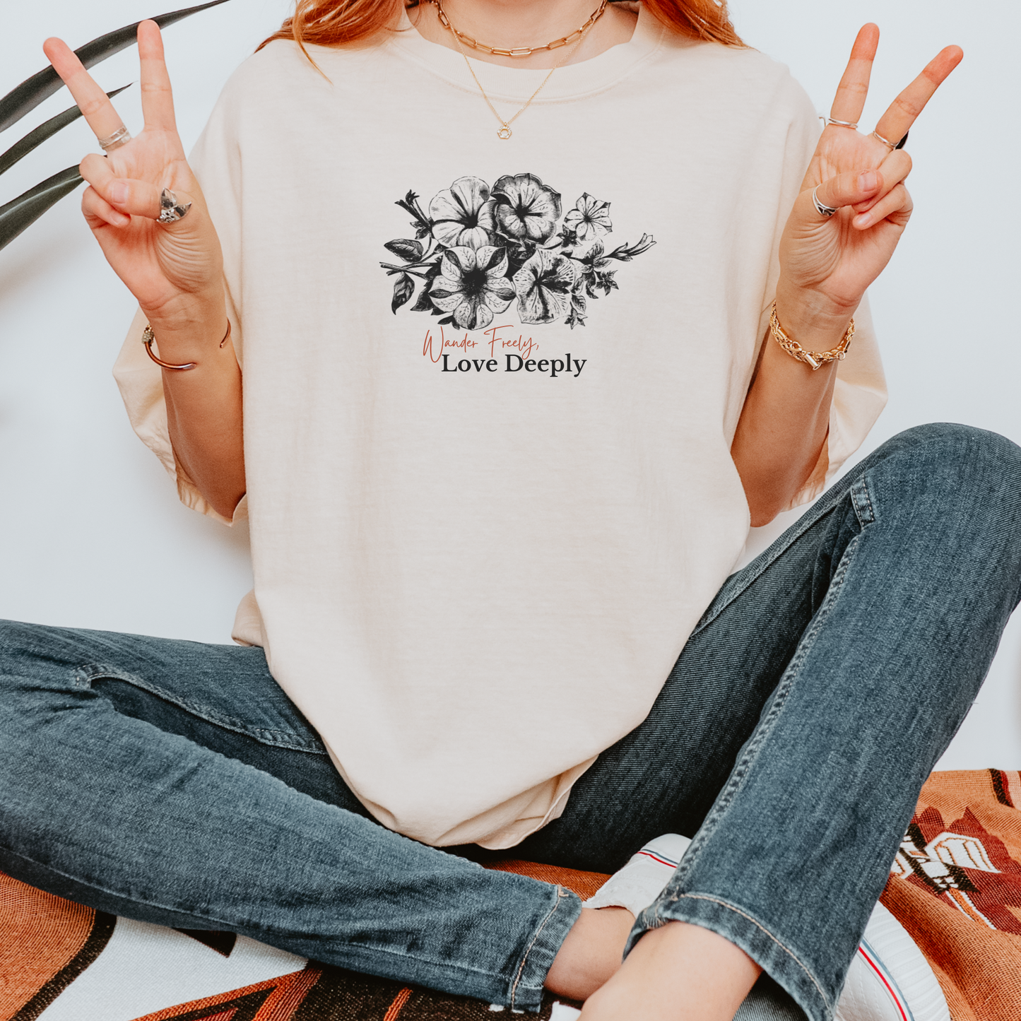 Wander Freely, Love Deeply T-Shirt