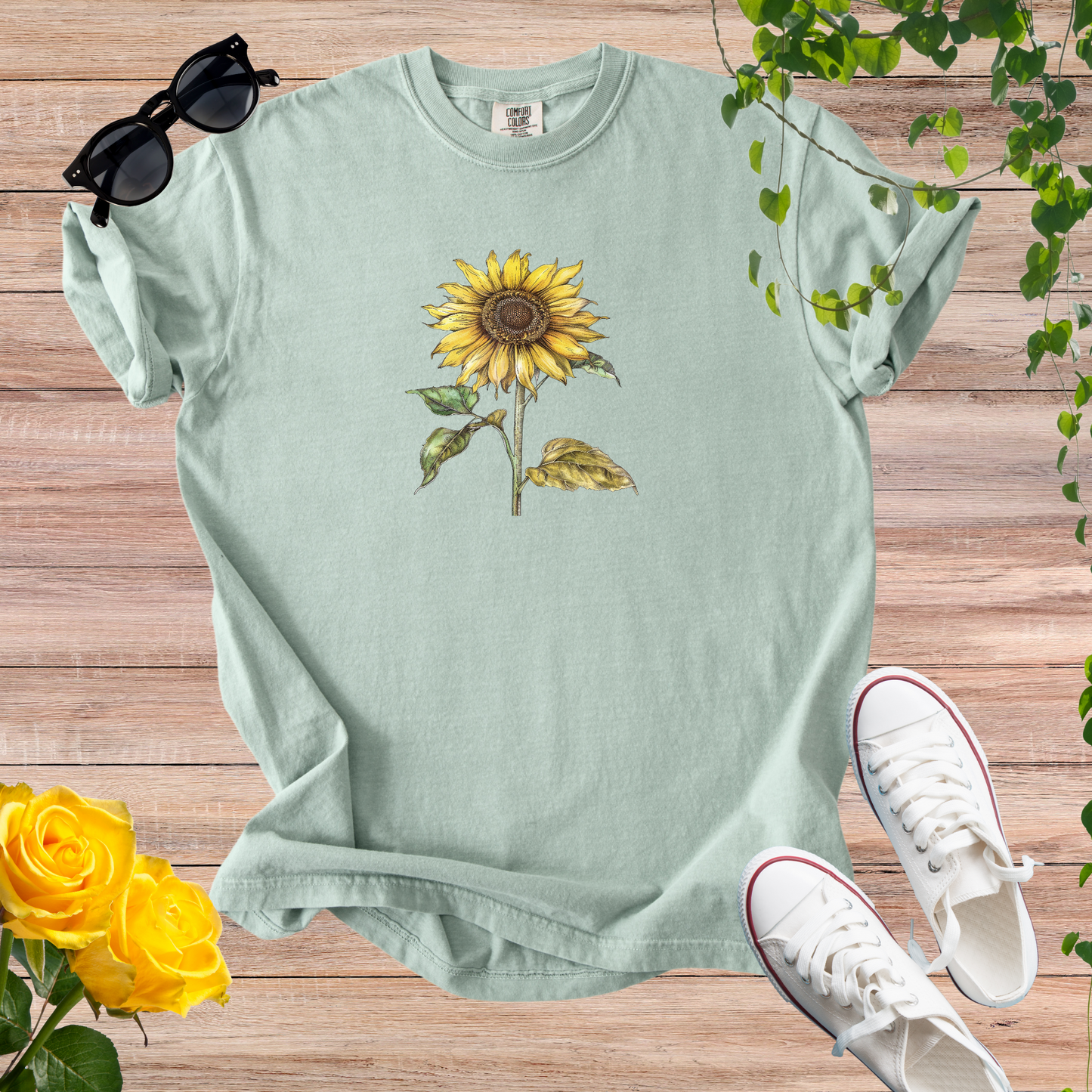 Golden Bloom T-Shirt