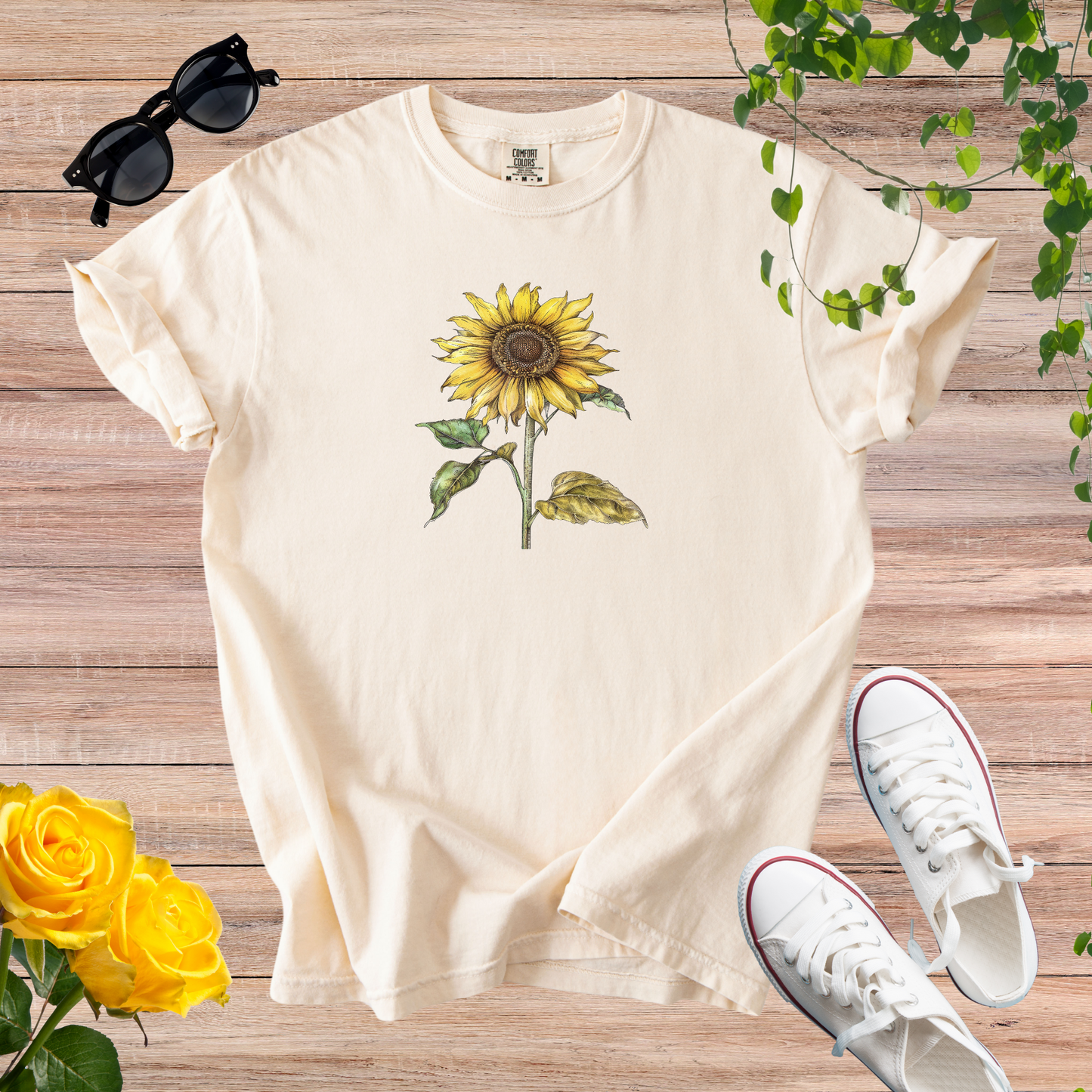 Golden Bloom T-Shirt