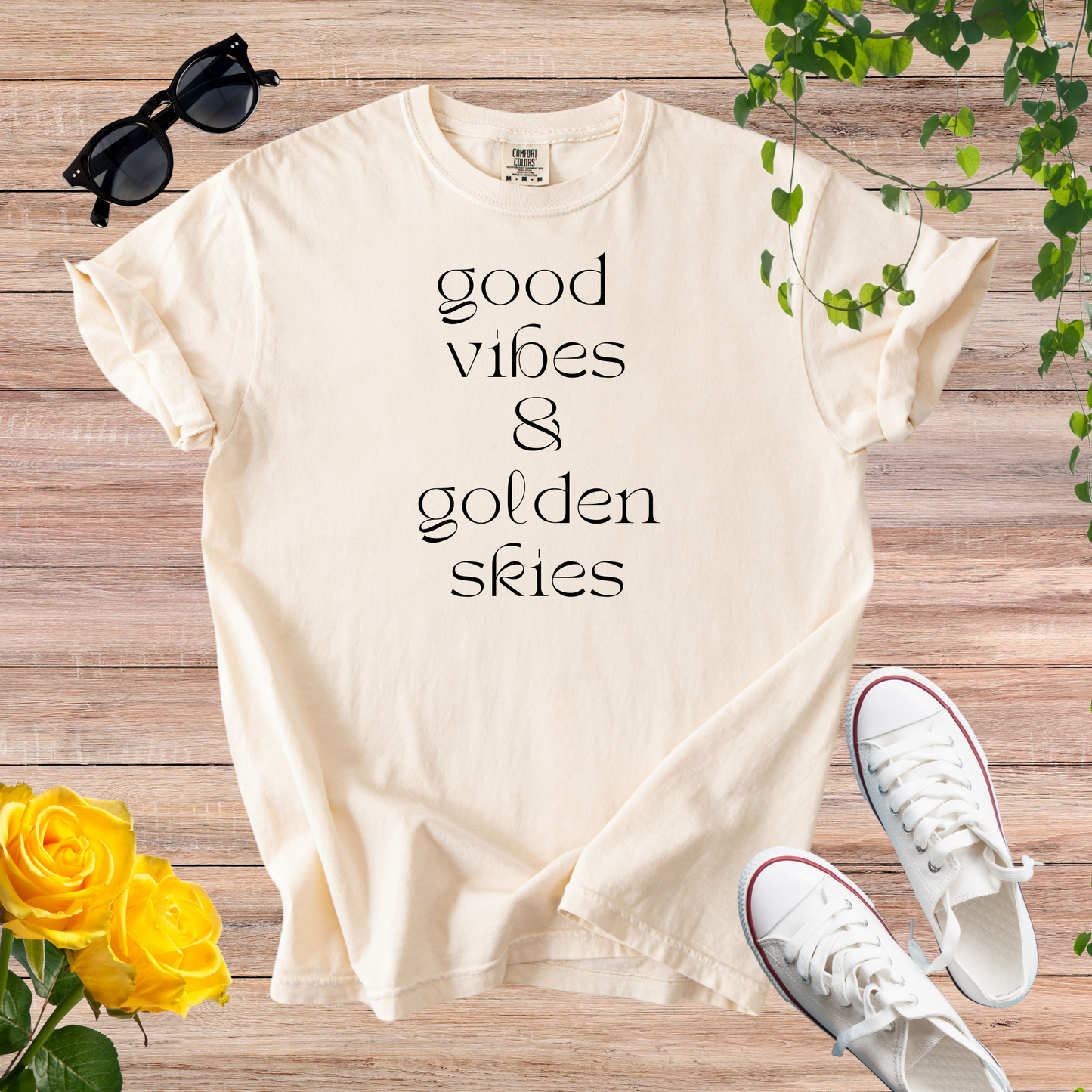 Good Vibes & Golden Skies T-Shirt