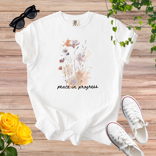 Peace in Progress T-shirt